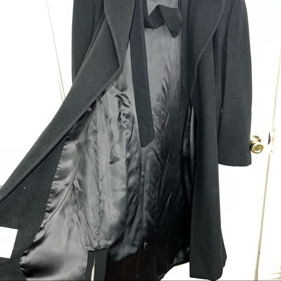 100% Pure Cashmere Coat Size 10 Jennifer Tyler Palm Beach Estate - Picture 2 of 6